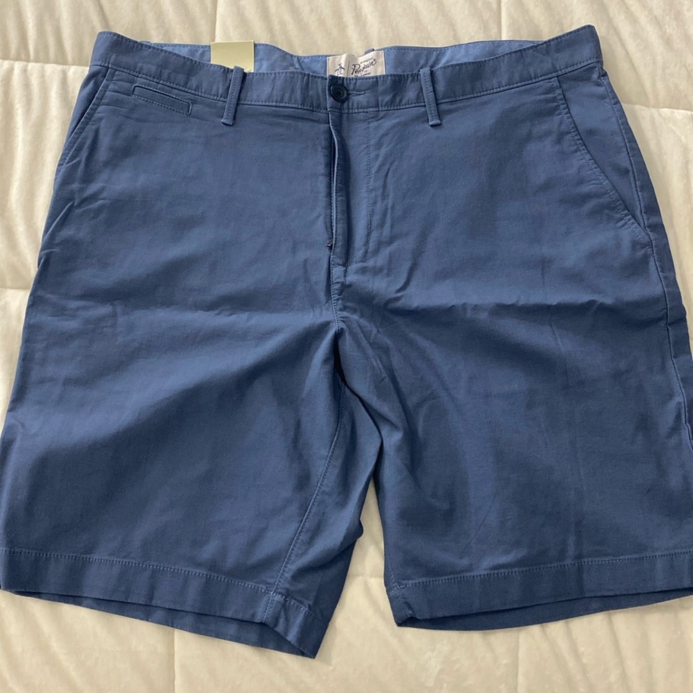 Original Penguin blue shorts size 38